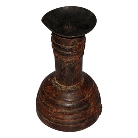 Hand Made Wooden Candle Stand-18